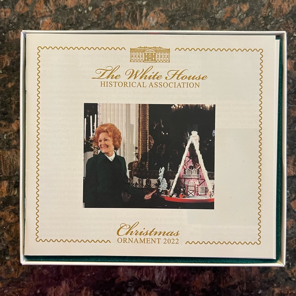 2022 White House Historical Association Nixon Christmas Ornament - Picture 5 of 5